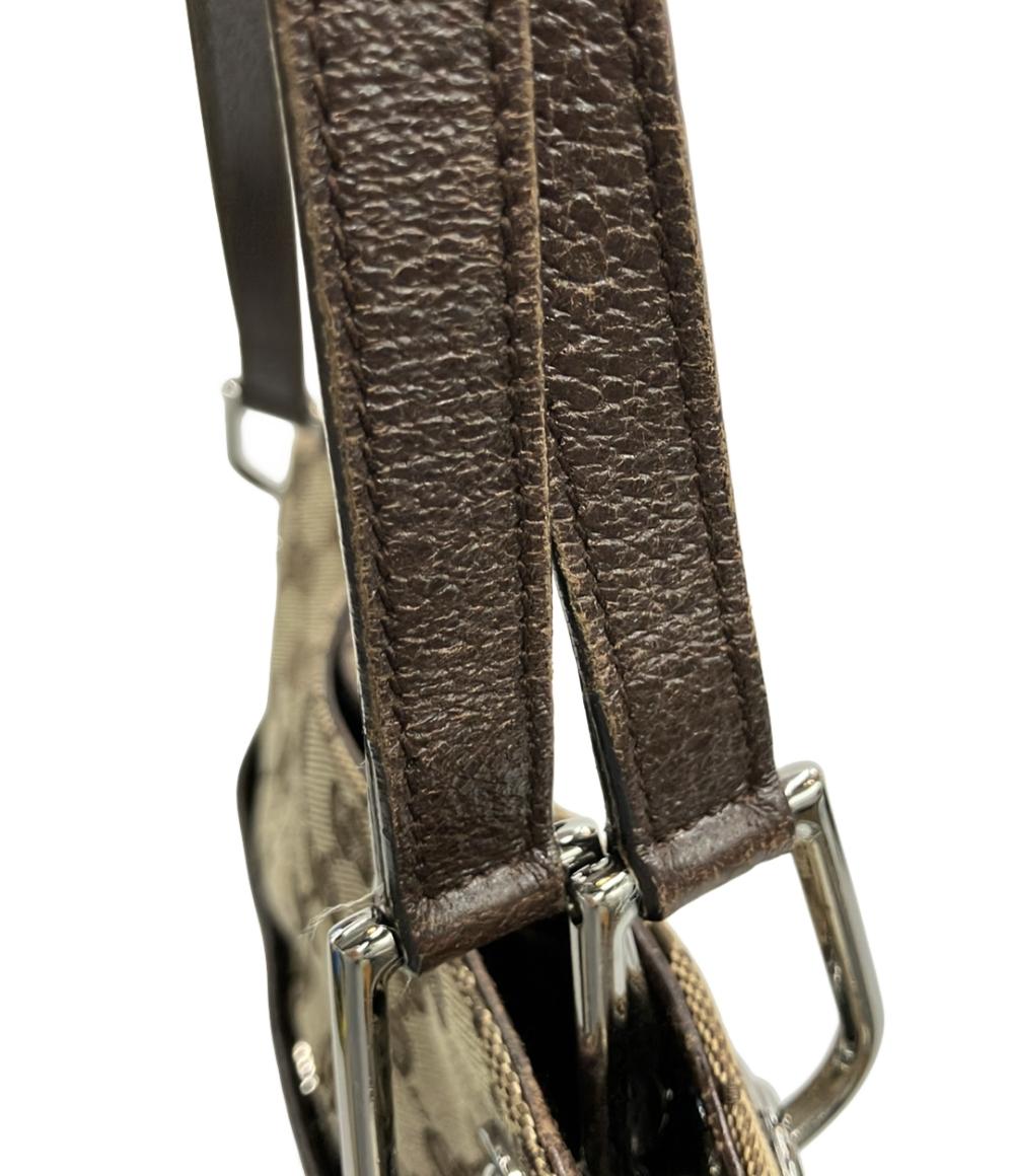 GUCCI ショルダーバッグ 肩掛け レザー キャンバス 121023 204991 レディース グッチ