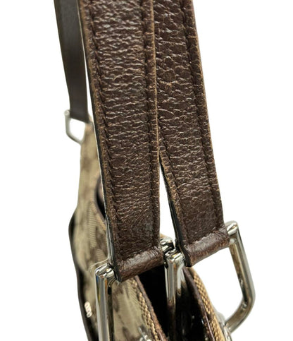 GUCCI ショルダーバッグ 肩掛け レザー キャンバス 121023 204991 レディース グッチ