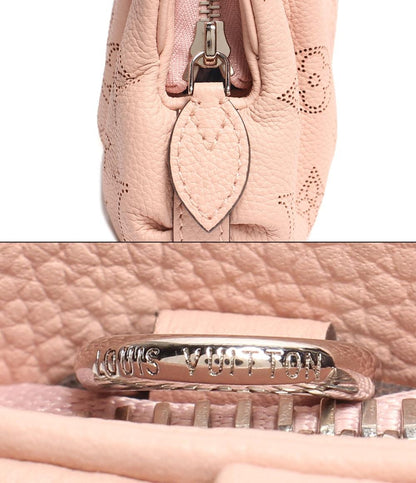 美品 ルイ・ヴィトン ショルダーバッグ シルバー金具 スカラ ミニ マヒナ マグノリア レザー M80904 レディース LOUIS VUITTON