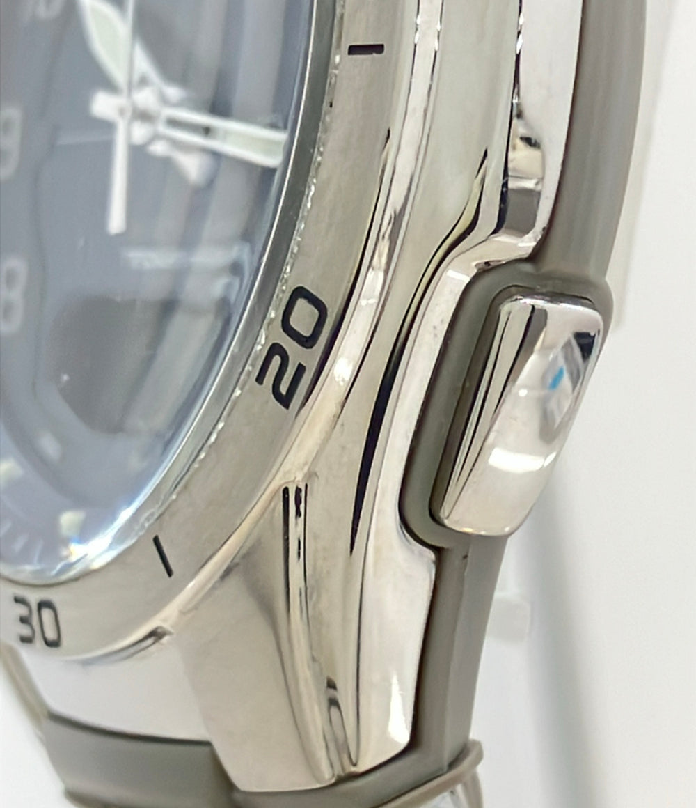 CASIO 腕時計 ソーラー ネイビー WVA-M640 メンズ カシオ