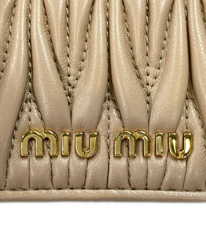 美品 ミュウミュウ パスケース 定期入れ レディース MIUMIU