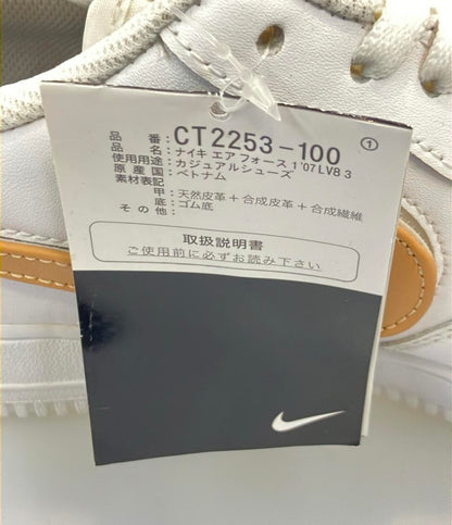 NIKE ローカットスニーカー AIR FORCE 1 07 LV8 3 CT2253-100 メンズ SIZE 27.0 (L) ナイキ
