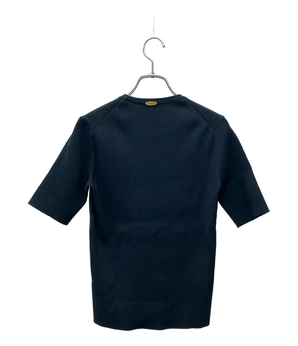 美品 MUSE de Deuxieme Classe 半袖ニット レディース ミューズ ドゥ ドゥーズィエム クラス