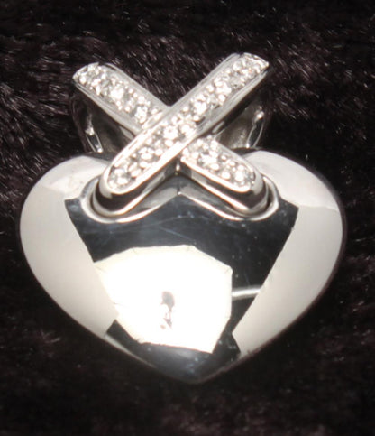 Chaumet ペンダントトップ K18  ダイヤ ハートモチーフ リアン レディース ショーメ