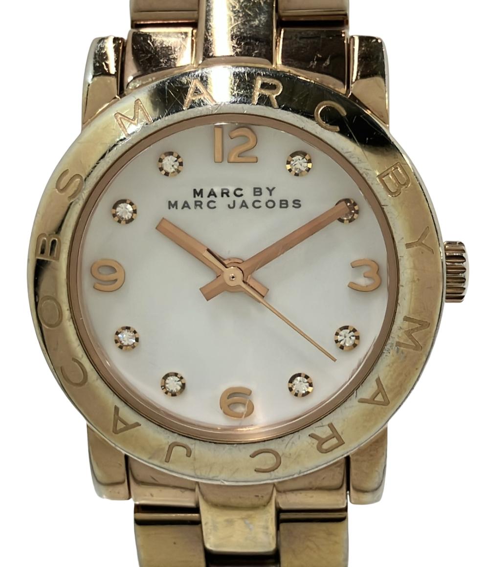 MARC BY MARC JACOBS 腕時計 クオーツ ホワイト MBM3078 レディース マークバイマークジェイコブス