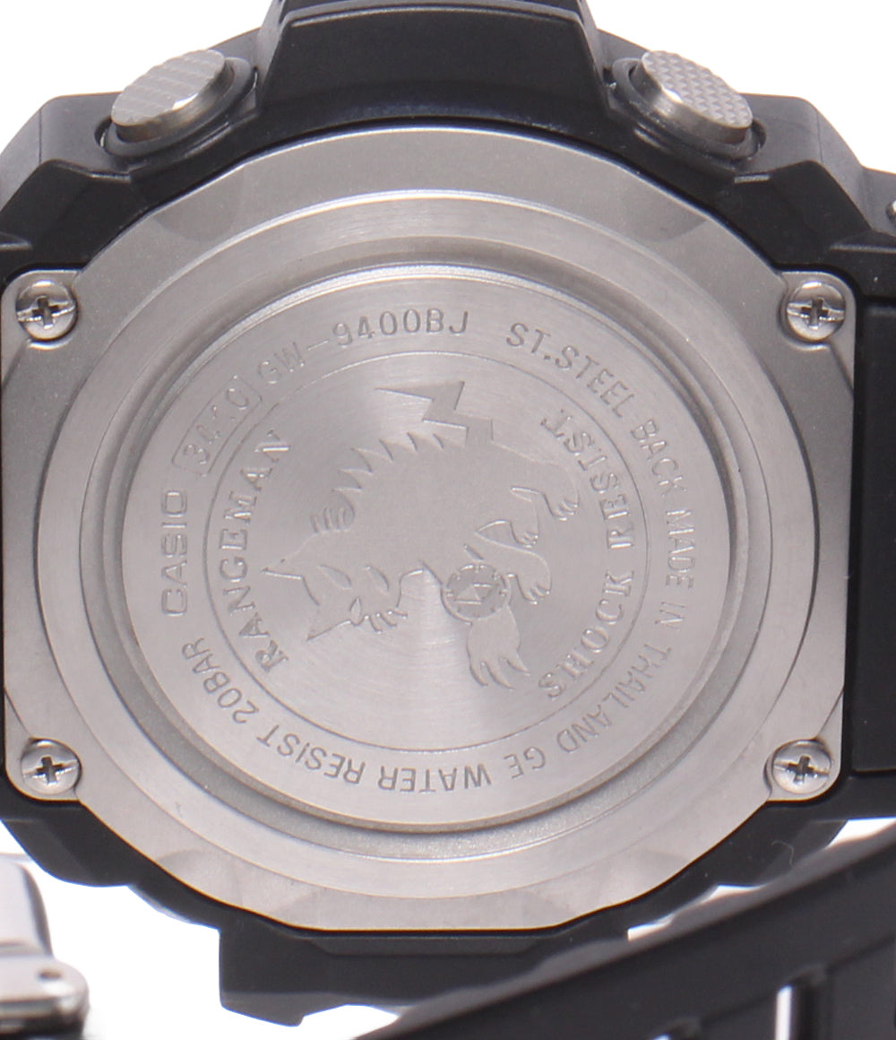 CASIO 腕時計 レンジマン RANGEMAN G-SHOCK ソーラー電波 ブラック GW-9400BJ メンズ カシオ