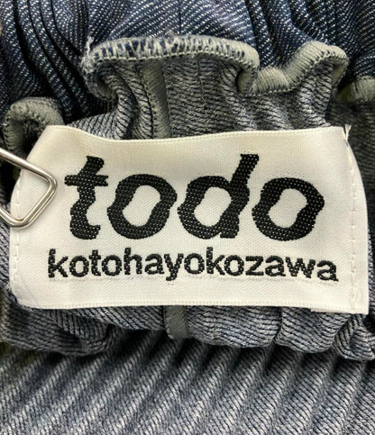 トゥードゥ コトハヨコザワ プリーツワイドパンツ レディース SIZE M (M) todo KOTOHAYOKOZAWA