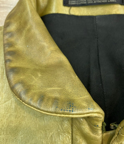 Yohji Yamamoto プルームオム レザージャケット メンズ SIZE 3 (L) ヨウジヤマモト