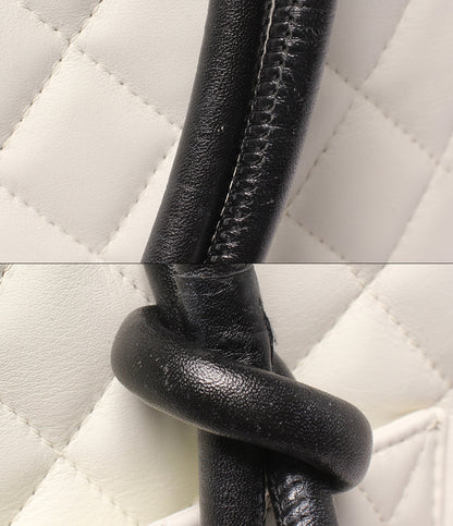 CHANEL トートバッグ ショルダーバッグ 肩掛け シルバー金具 9番台 カンボン パイソン レディース シャネル