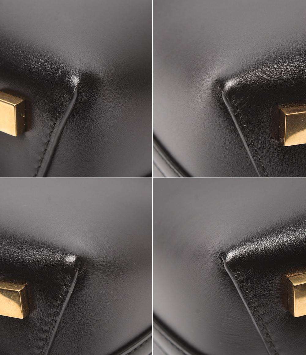 美品 SAINT LAURENT PARIS 2WAYハンドバッグ ショルダーバッグ 斜め掛け 肩掛け ミニバケットバッグ LE 37 レディース サンローランパリ