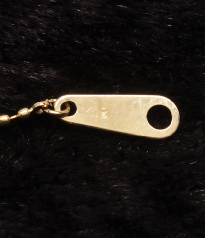 美品 Disney ネックレス K18 ダイヤ 0.08ct ミッキーマウスモチーフ レディース ディズニー