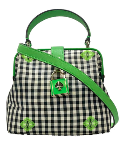 Kate Spade 2WAY ハンドバッグ ショルダーバッグ 斜め掛け レメディギンガムスモールトップ レディース ケイトスペード