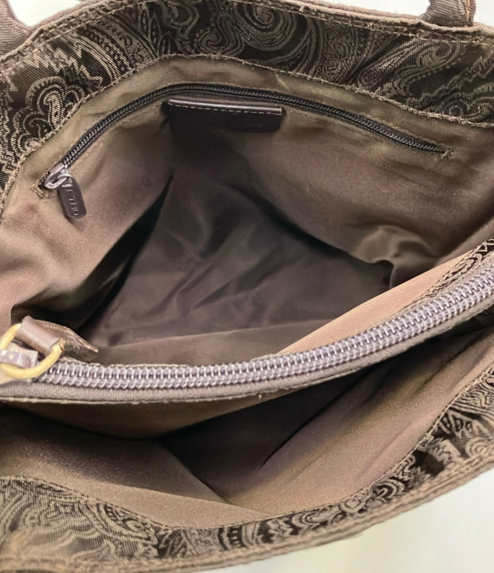 ETRO トートバッグ 肩掛け ペイズリー柄 レディース エトロ