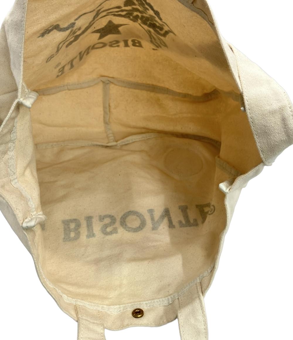 IL BISONTE トートバッグ ショルダーバッグ 2WAY 肩掛け キャンバス