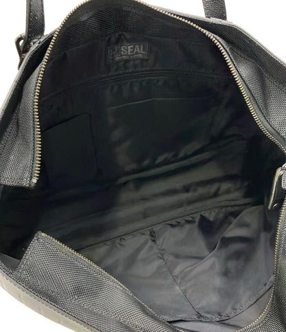 SEAL 2WAY ビジネスバッグ ブリーフケース トートバッグ ショルダーバッグ 斜め掛け メンズ シール