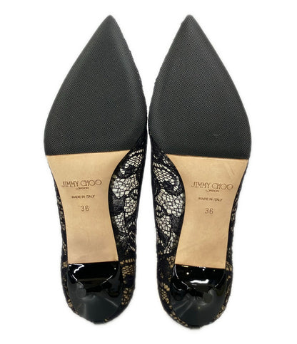 美品 Jimmy Choo レースパンプス レディース SIZE 36 (M) ジミーチュウ