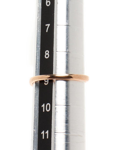 美品 VENDOME AOYAMA リング 指輪 K10 ダイヤ 1P レディース SIZE 9号 ヴァンドームアオヤマ