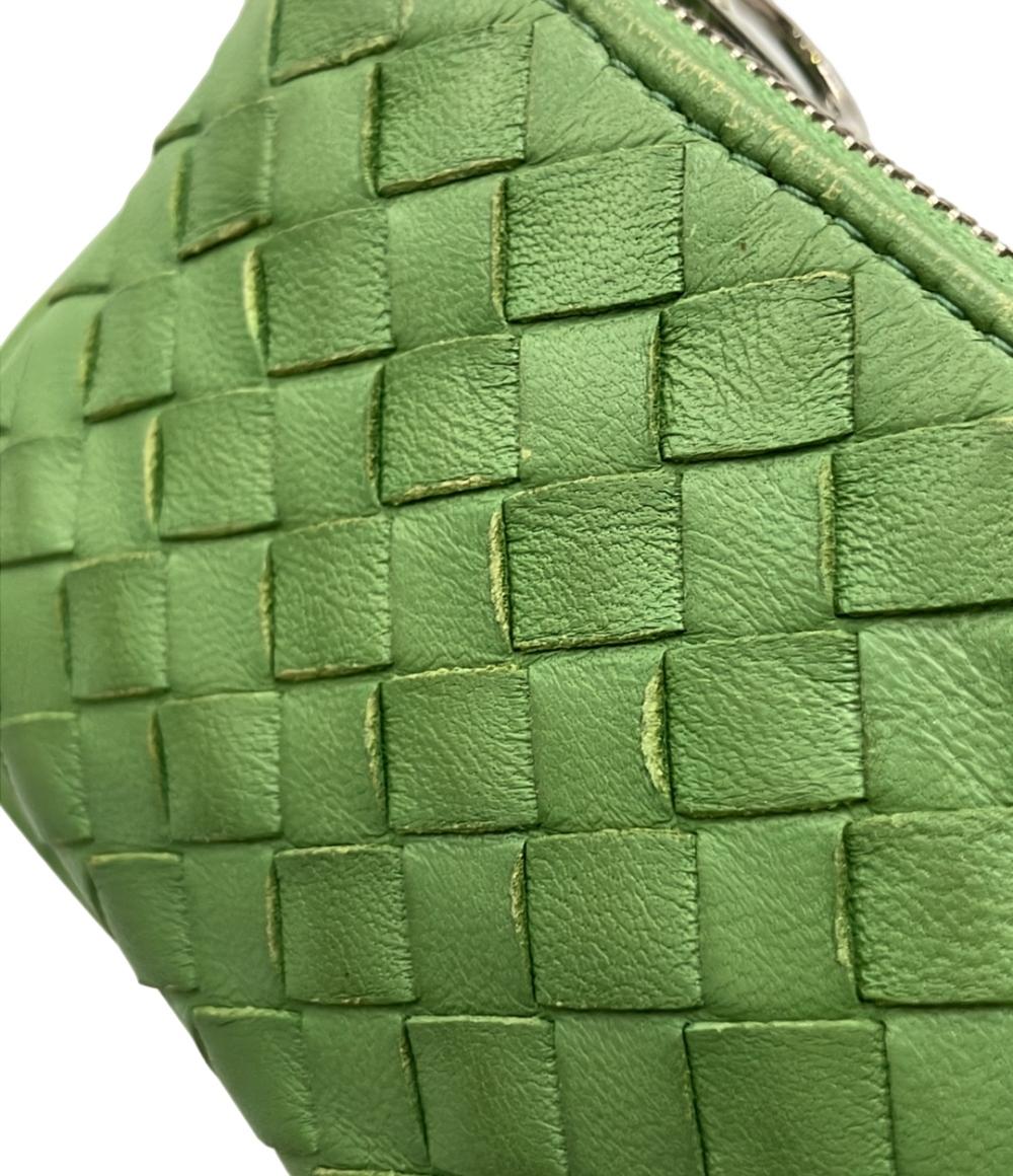 BOTTEGA VENETA コインケース キーリング付き イントレチャート メンズ
