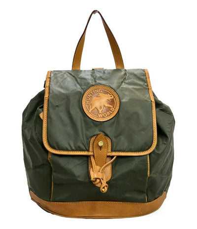 訳あり ハンティングワールド リュック バチュークロス レザー レディース HUNTING WORLD