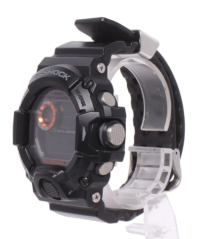 CASIO 腕時計 レンジマン RANGEMAN G-SHOCK ソーラー電波 ブラック GW-9400BJ メンズ カシオ
