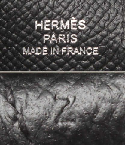 HERMES スマホケース Z刻印 シルバー金具 Hタグ レディース エルメス