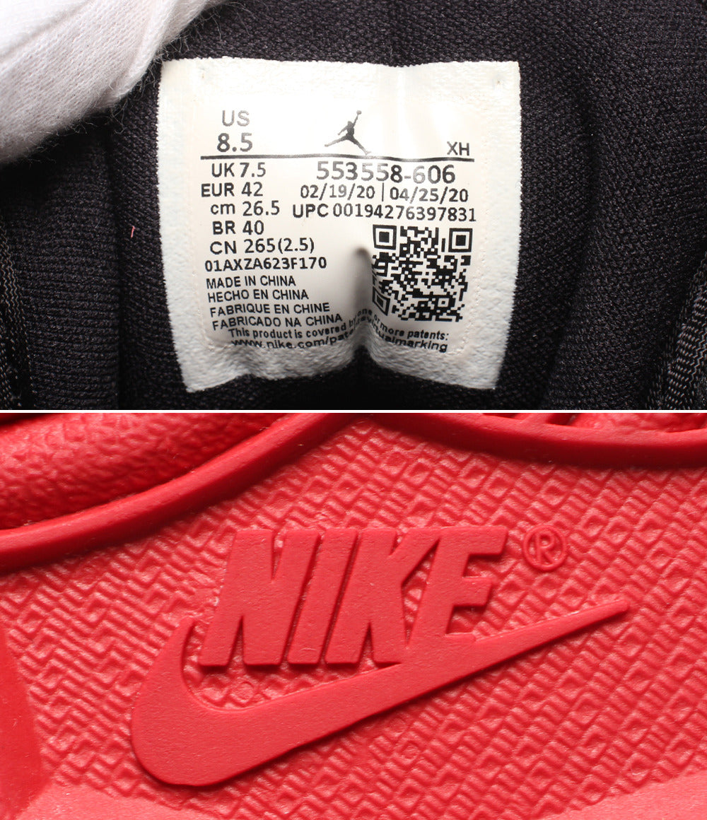 美品 Air Jordan ローカットスニーカー 1LOW 553558-606 メンズ SIZE 26.5 エアジョーダン