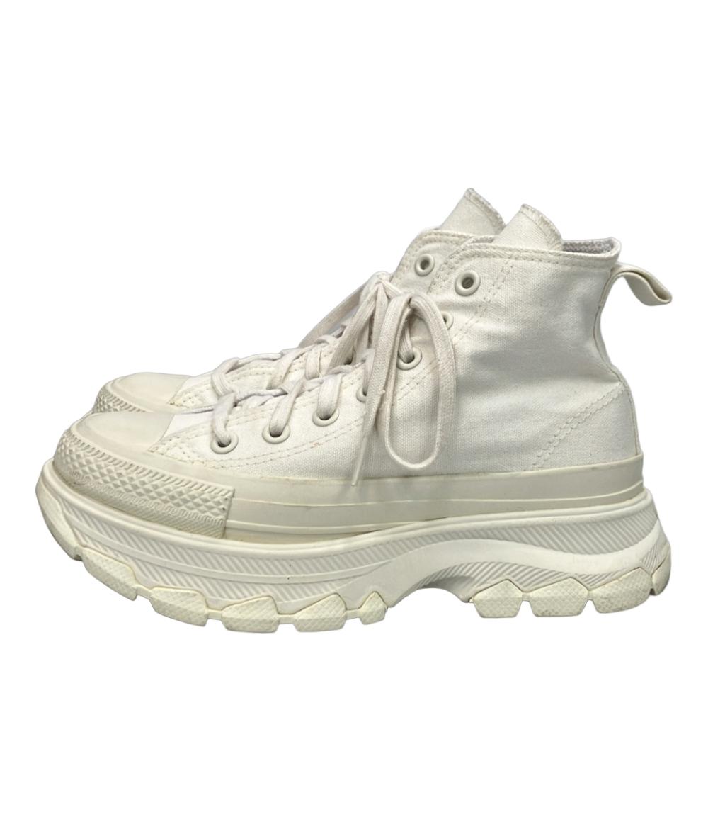 CONVERSE ハイカットスニーカー 厚底 ALL STAR 100 TREKWAVE MN HI 1SD188 レディース SIZE 23.0 (M) コンバース