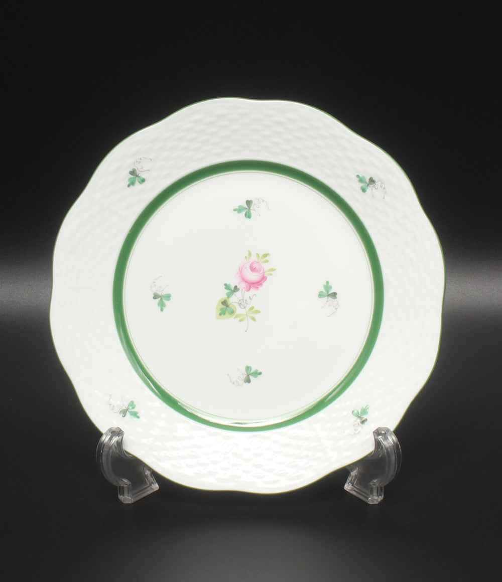 美品 HEREND プレート 皿 19cm ウィーンの薔薇 ヘレンド