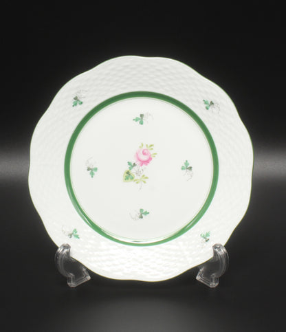 美品 HEREND プレート 皿 19cm ウィーンの薔薇 ヘレンド