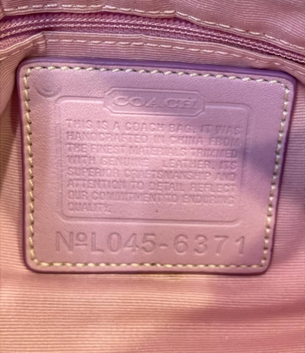 COACH ショルダーバッグ ハンドバッグ アクセサリーポーチ 肩掛け シグネチャー 6371 レディース コーチ