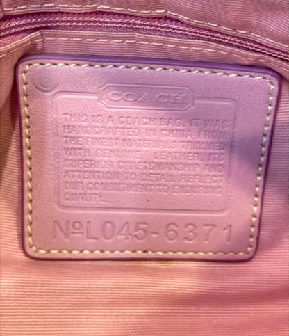 COACH ショルダーバッグ ハンドバッグ アクセサリーポーチ 肩掛け シグネチャー 6371 レディース コーチ