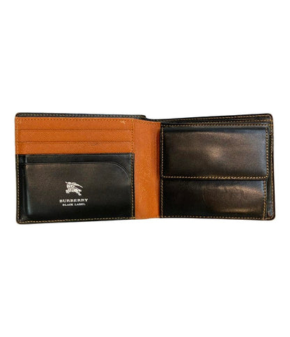バーバリーブラックレーベル 二つ折り財布 メンズ BURBERRY BLACK LABEL