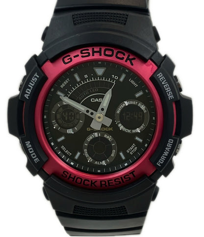 美品 CASIO 腕時計 G-SHOCK クオーツ AW-591 レディース メンズ カシオ