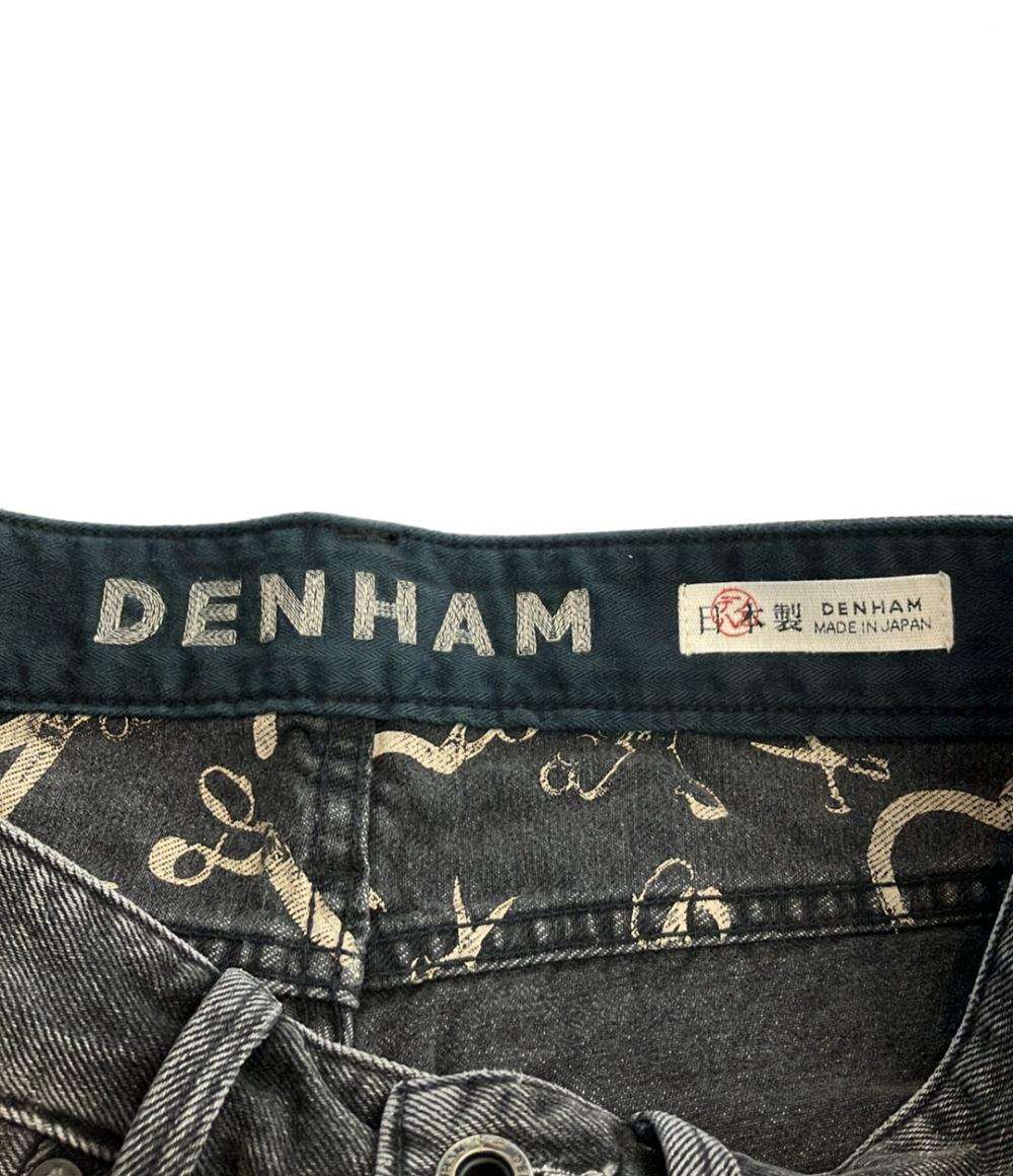 美品 デンハム デニムパンツ ジーンズ ダメージ加工 FORGE MIJ GRY 01231111003 メンズ SIZE 29 (S) DENHAM