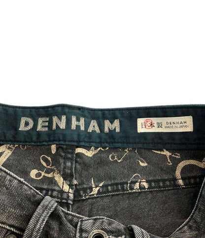 美品 デンハム デニムパンツ ジーンズ ダメージ加工 FORGE MIJ GRY 01231111003 メンズ SIZE 29 (S) DENHAM