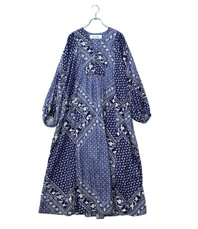 Sara mallika 長袖ワンピース 花柄 レディース SIZE S サラマリカ