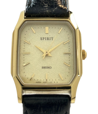 SEIKO 腕時計 スピリット クオーツ ゴールド 4N21-5180 レディース セイコー