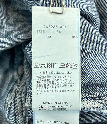 美品 CELFORD 半袖 デニムワンピース レディース SIZE 36 セルフォード