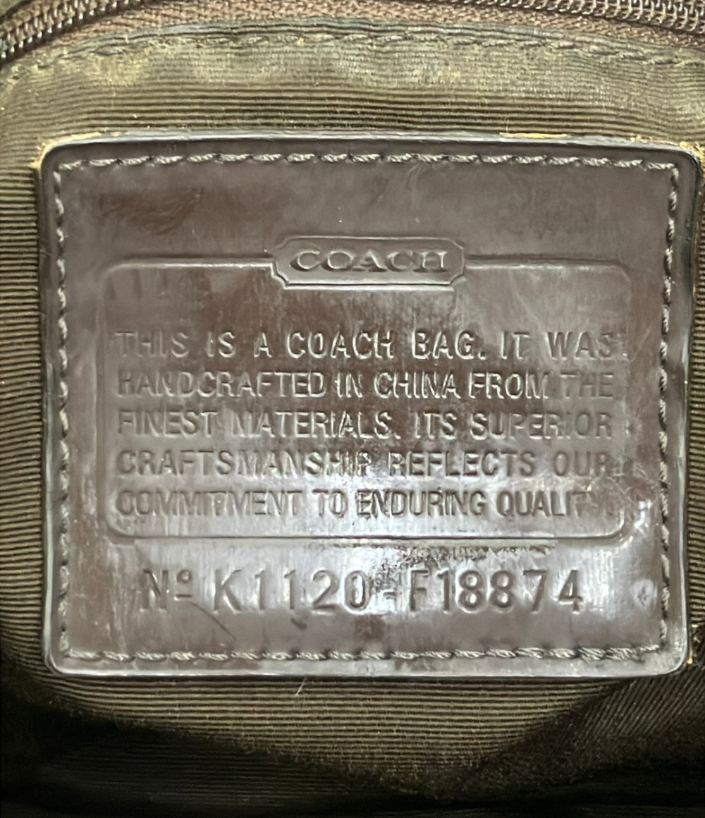 COACH ショルダーバッグ 2WAY 肩掛け 斜め掛け シグネチャー F18874 レディース コーチ