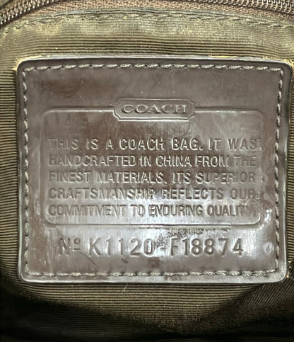 COACH ショルダーバッグ 2WAY 肩掛け 斜め掛け シグネチャー F18874 レディース コーチ