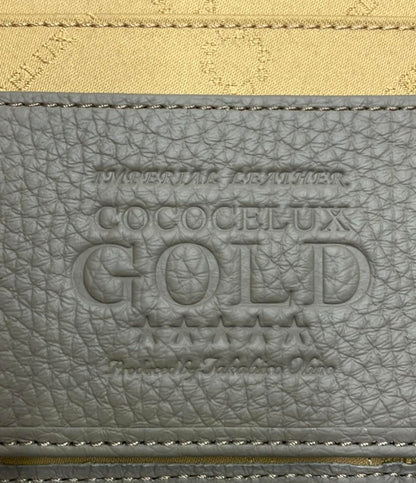 美品 ココセリュックスゴールド 通院ウォレット 手帳型財布 レディース COCOCELUX GOLD