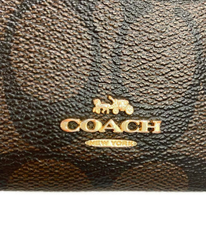 COACH コインケース パスケース キーリング付き シグネチャー CW870 レディース コーチ