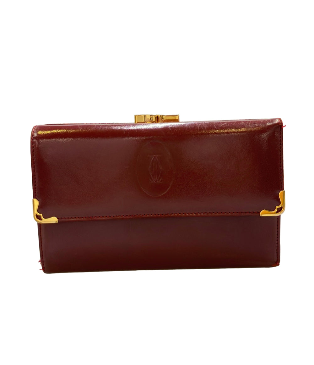 Cartier 三つ折り財布 レディース カルティエ