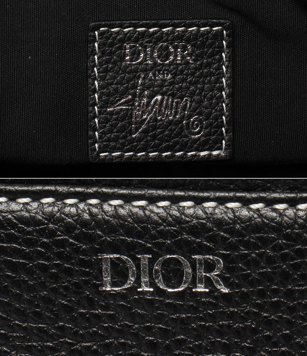 Dior STUSSY ボディバッグ ショルダーバッグ 蜂 サドルバッグ メンズ ディオール ステューシー