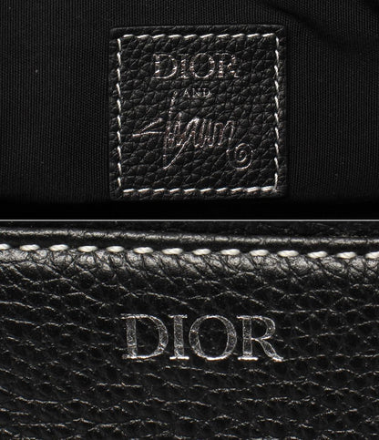 Dior STUSSY ボディバッグ ショルダーバッグ 蜂 サドルバッグ メンズ ディオール ステューシー