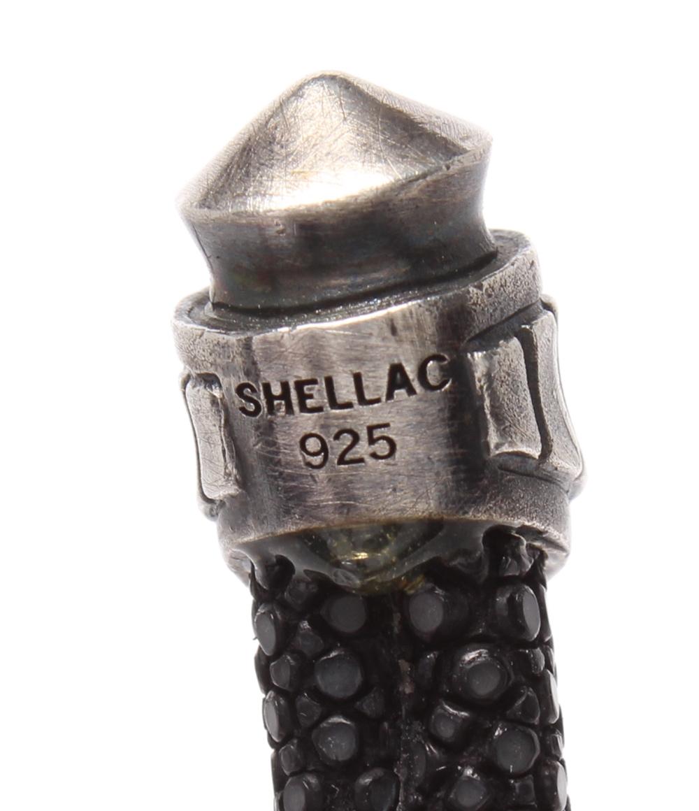 SHELLAC ブレスレット バングル SV925 メンズ シェラック