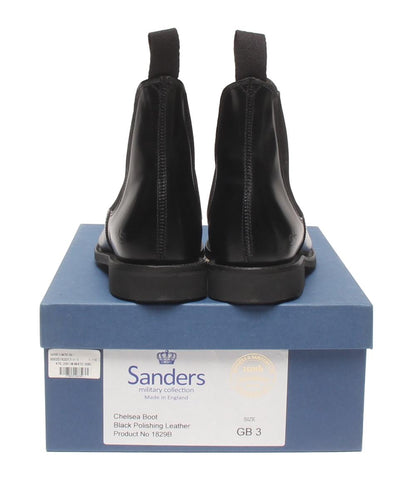 美品 SANDERS ショートブーツ サイドゴア FEMALE CHELSEA BOOT 1829B レディース SIZE 3 (22cm) サンダース