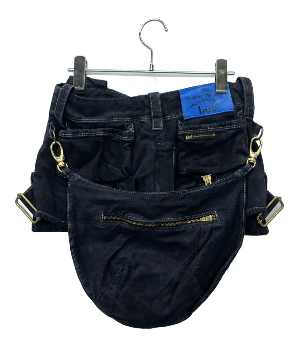 Vivienne Westwood ANGLOMANIA Lee デニムショートパンツ 358-03-76300 レディース SIZE M ヴィヴィアンウエストウッド アングロマニア リー