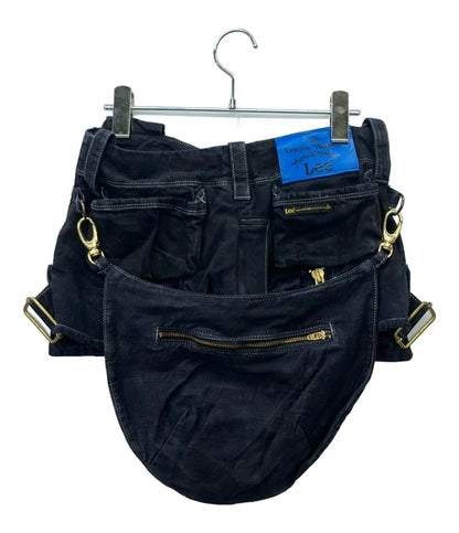 Vivienne Westwood ANGLOMANIA Lee デニムショートパンツ 358-03-76300 レディース SIZE M ヴィヴィアンウエストウッド アングロマニア リー