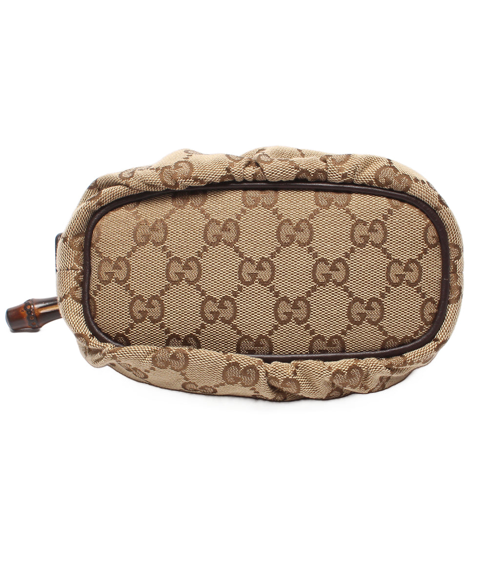 GUCCI ポーチ バンブー GGキャンバス 246175 525040 レディース グッチ